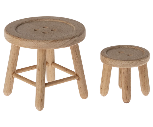 Maileg Tablet and Stool Set for Mouse