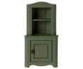 Load image into Gallery viewer, Maileg Corner Cabinet for Mouse - Dark Green
