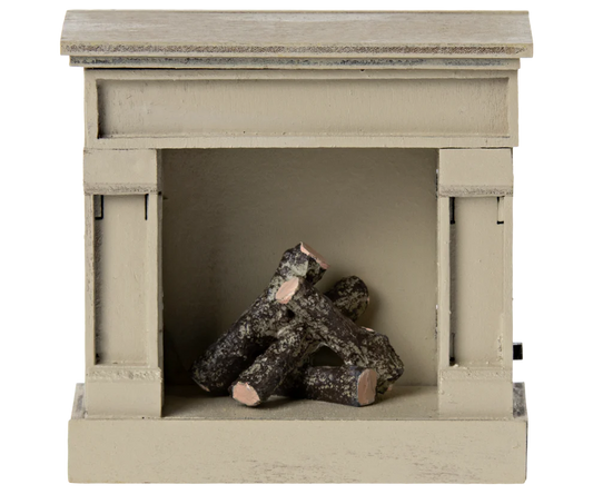 Maileg Fireplace for Mouse - Off White