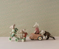 Load image into Gallery viewer, Maileg Abri a Tricycle Mouse - Green - Cheeky Junior
