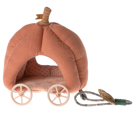 Maileg Pumpkin Carriage for Mouse