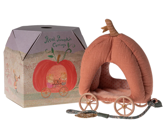 Maileg Pumpkin Carriage for Mouse