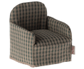 Load image into Gallery viewer, Maileg Chair for Mouse - Green Checker
