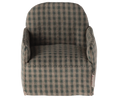 Load image into Gallery viewer, Maileg Chair for Mouse - Green Checker
