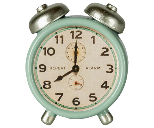 Maileg Alarm Clock for Mouse - Mint