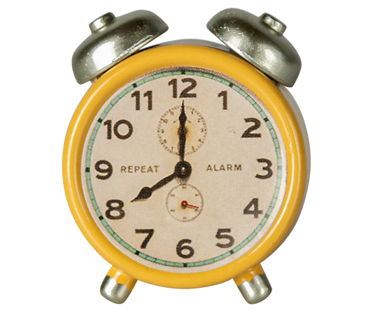 Maileg Alarm Clock for Mouse - Yellow