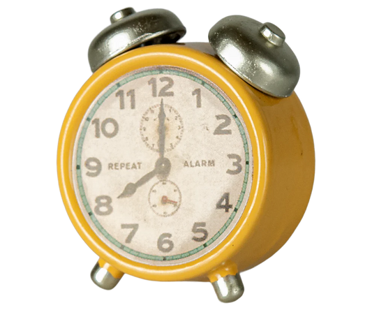 Maileg Alarm Clock for Mouse - Yellow