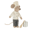 Load image into Gallery viewer, Maileg Chef Mouse with Soup Pot and Spoon - Cheeky Junior
