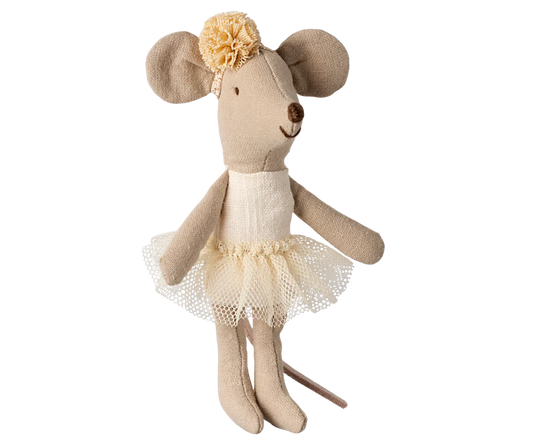 Maileg Ballerina Mouse Little Sister - Off White