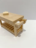 Load image into Gallery viewer, Trele Morele Design Bench with Towel Hanger
