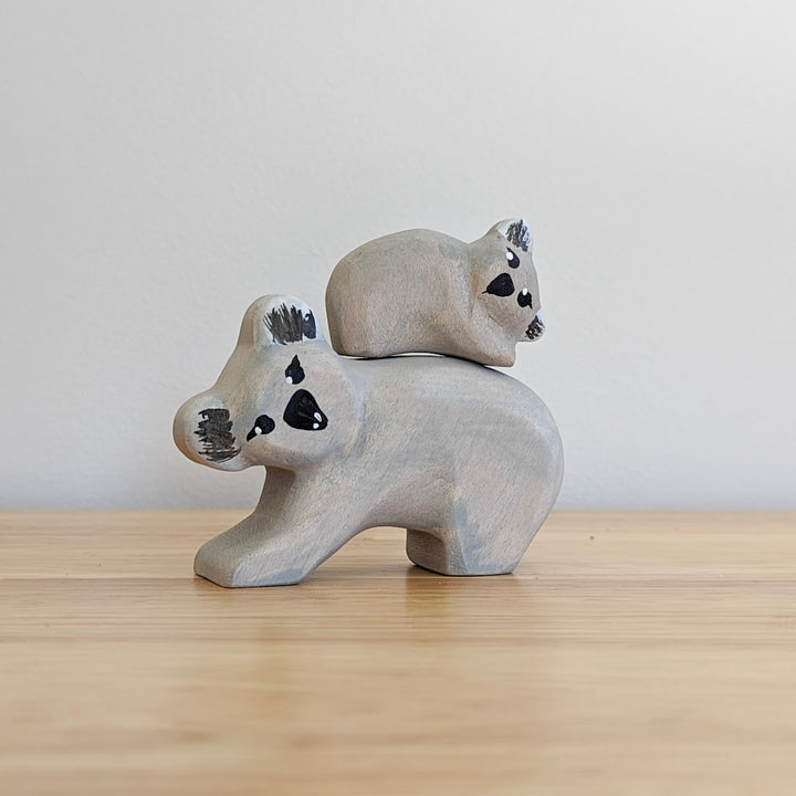 Nom Handcrafted Koala (Koala and Koala with Joey) - Cheeky Junior