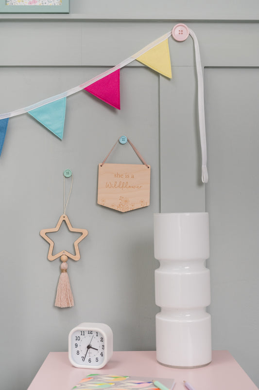 Lovely Buttons Ups ® Wall Dots Pastel Collection