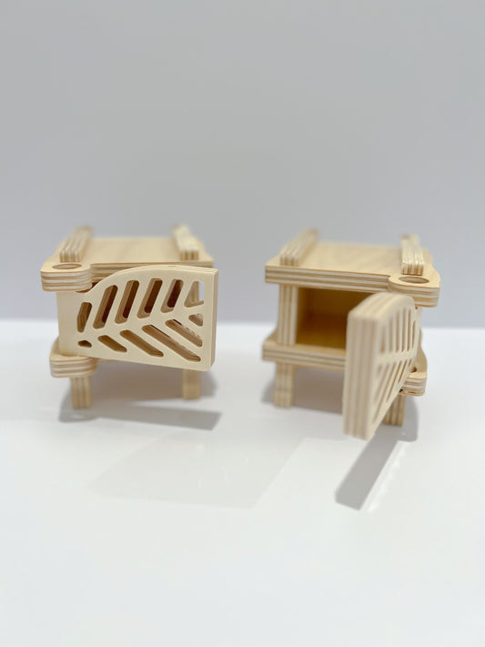 Trele Morele Design Bedside Tables Set of 2