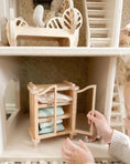 Load image into Gallery viewer, Trele Morele Design Chest of Drawers with Open Doors
