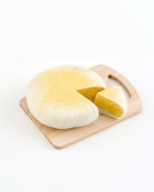 Tara Treasures Felt Brie Cheese Set of 2 - Cheeky Junior