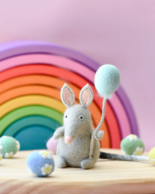 Tara Treasures Felt Bilby with Balloon - Cheeky Junior