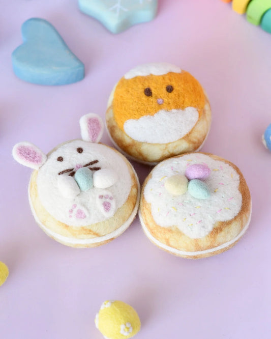 Tara Treasures Felt Easter Donuts Set of 3 - Cheeky Junior