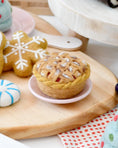 Load image into Gallery viewer, Tara Treasures Felt Lattice Apple Pie
