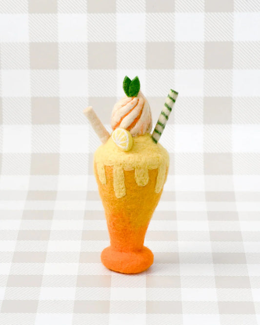 Tara Treasures Felt Mango Milkshake