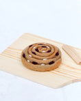 Load image into Gallery viewer, Tara Treasures Felt Pain Aux Raisins Escargot Pastry
