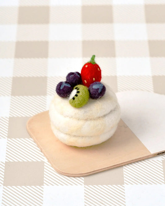 Tara Treasures Felt Pavlova Meringue Dessert