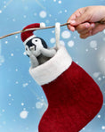 Load image into Gallery viewer, Tara Treasures Felt Penguin in Stocking Toy
