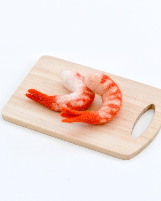 Tara Treasures Felt Prawns or Shrimp Set of 2 - Cheeky Junior