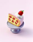 Load image into Gallery viewer, Tara Treasures Felt Strawberry Torte Slice - Cheeky Junior
