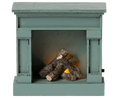 Load image into Gallery viewer, Maileg Miniature Fireplace Vintage Blue - Cheeky Junior
