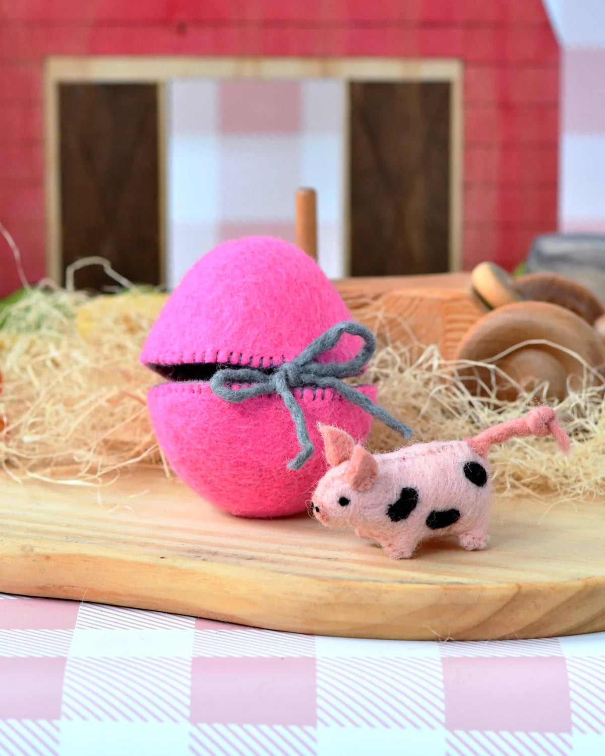 Tara Treasures Felt Surprise Egg (with Animals Inside)