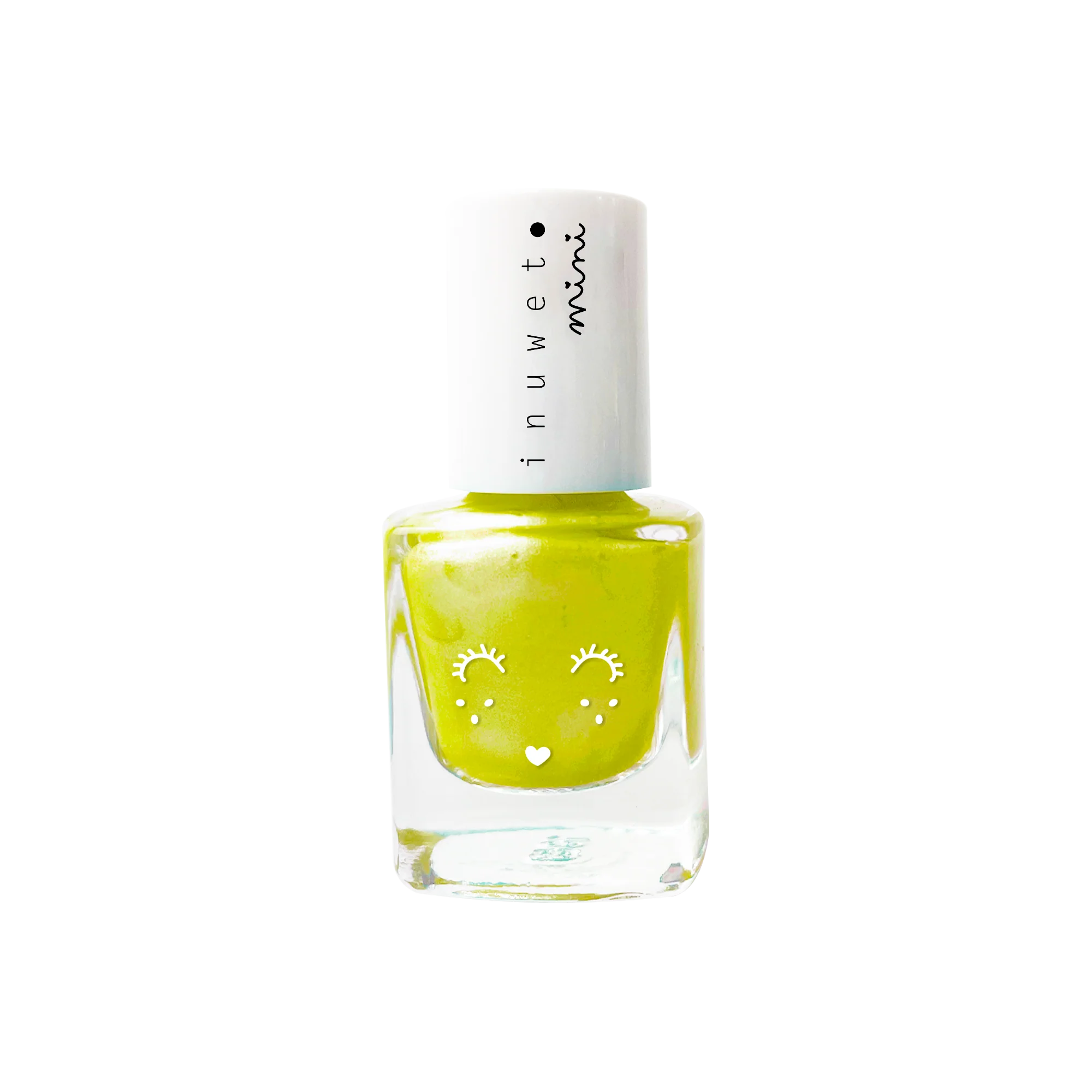 Inuwet Water Based Nail Polish Neon Yellow