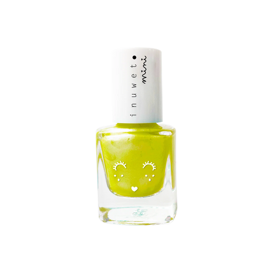 Inuwet Water Based Nail Polish Neon Yellow