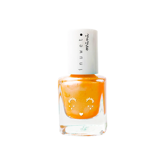 Inuwet Water Based Nail Polish Neon Orange