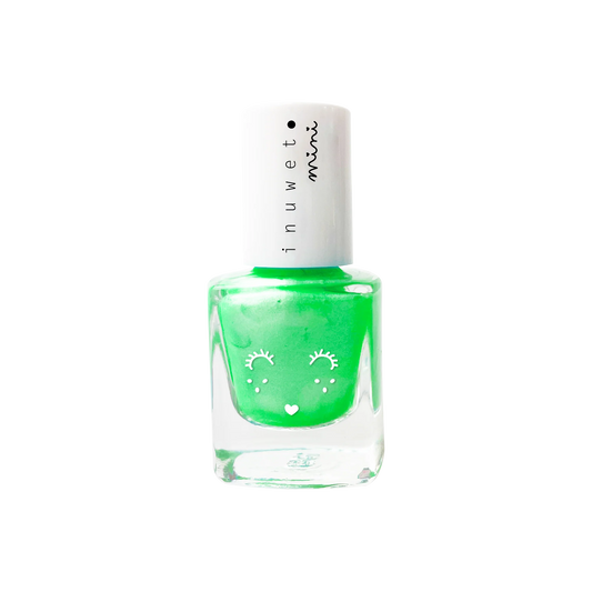 Inuwet Water Based Nail Polish Neon Green