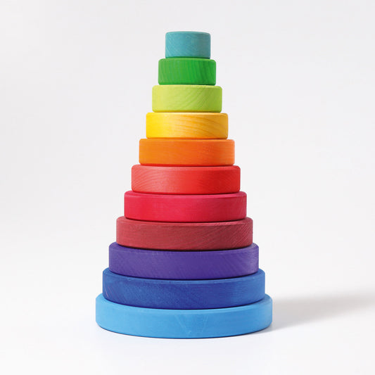 Grimm's Conical Tower (Rainbow and Pastel) - Cheeky Junior