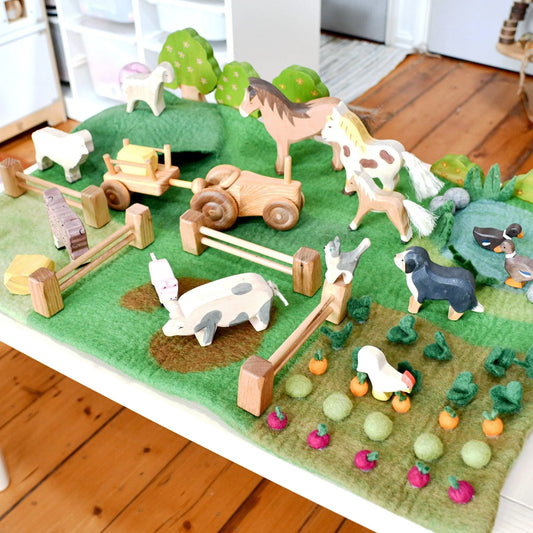 Tara Treasures Large Farm Play Mat Playscape - Cheeky Junior