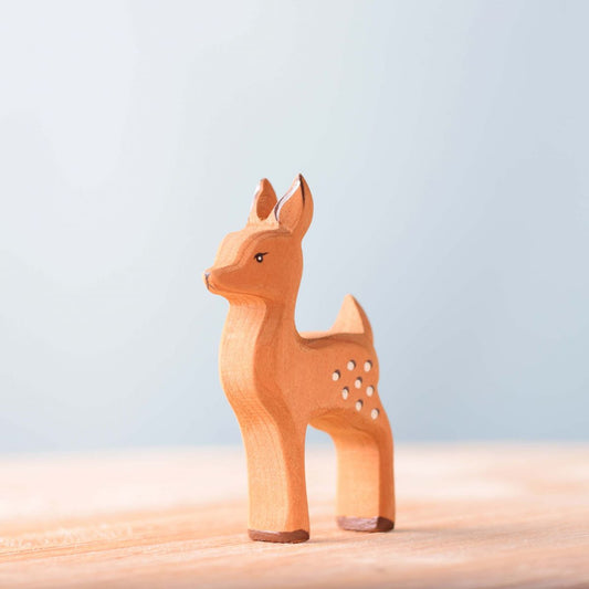 Bumbu Toys Brown Fawn Deer (Standing, Eating and Resting) - Cheeky Junior