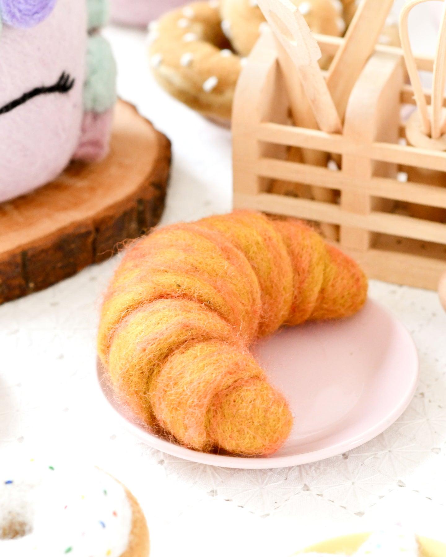 Tara Treasures Felt Plain Croissant - Cheeky Junior