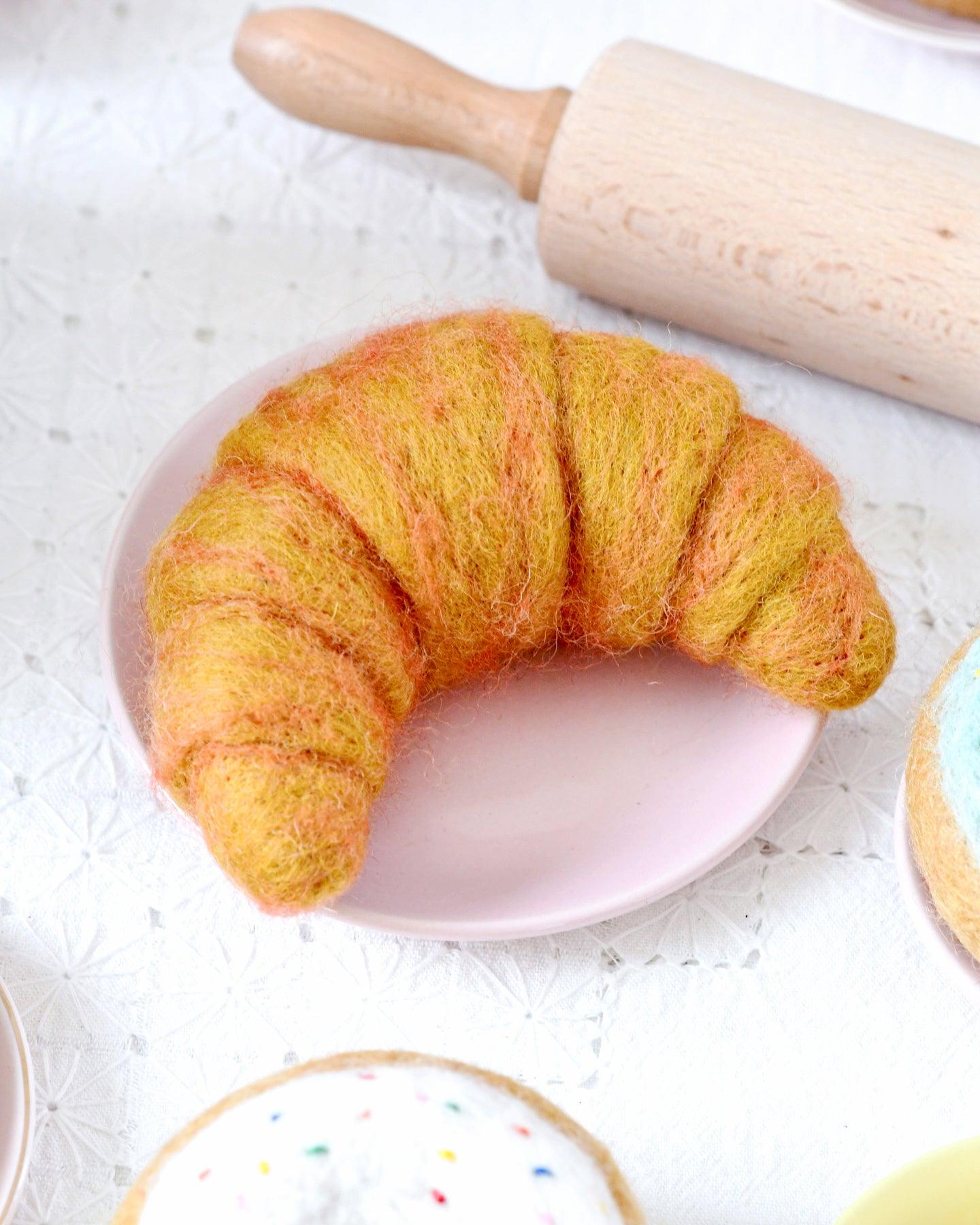 Tara Treasures Felt Plain Croissant - Cheeky Junior