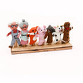 Load image into Gallery viewer, Tara Treasures Finger Puppet Stand (7 rods)
