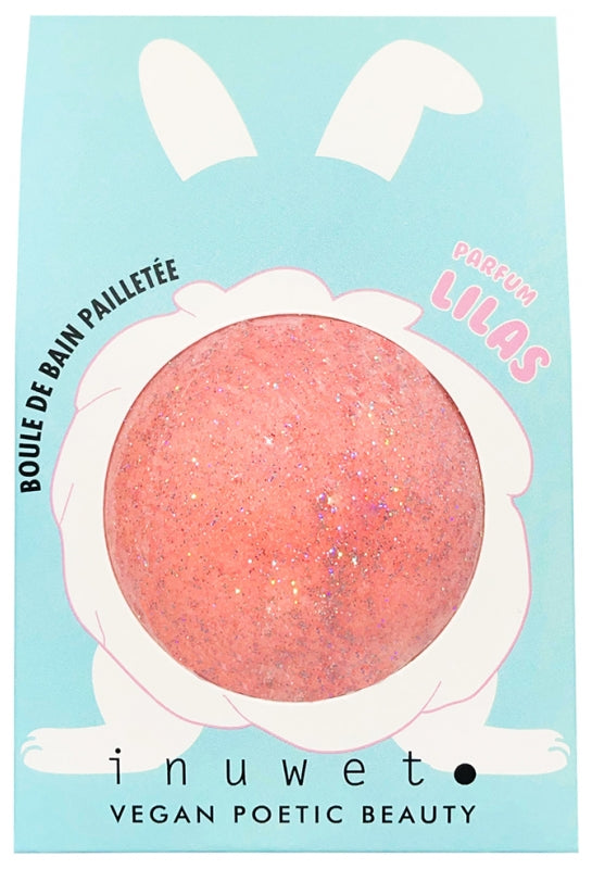 Inuwet - Pink Lilac Glitter Bath Fizz