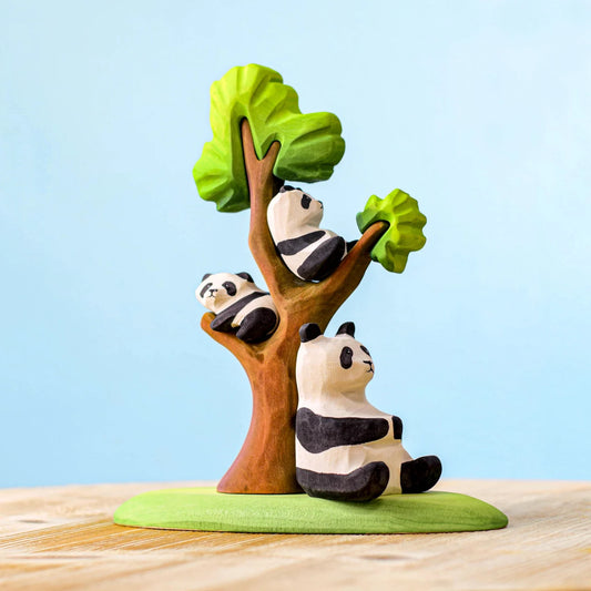 Bumbu Toys - Panda Bear Cub Climbing