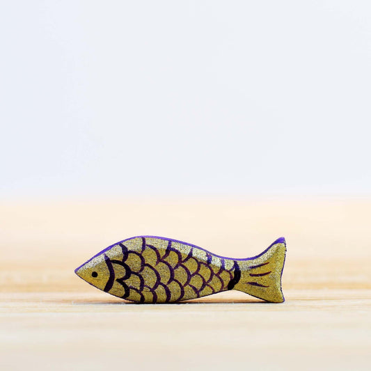 Bumbu Toys Trout Fish (Golden Blue and Golden Purple) - Cheeky Junior