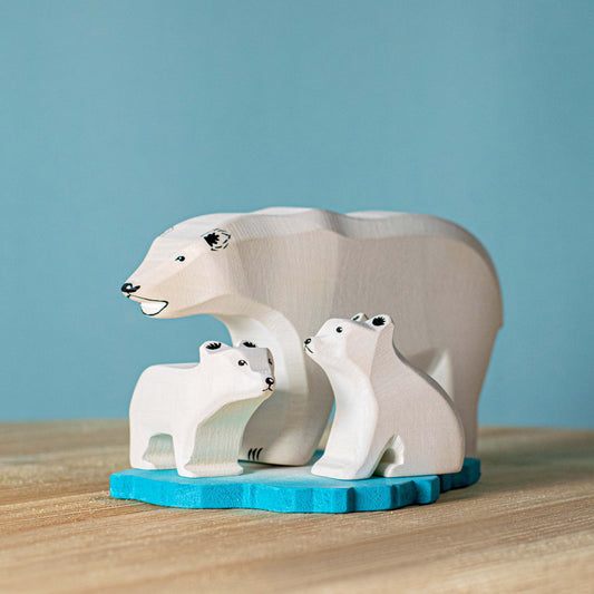 Bumbu Toys Polar Bear Small (Standing and Sitting) - Cheeky Junior