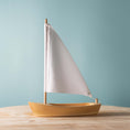 Load image into Gallery viewer, Bumbu Toys Sailing Boat White - Cheeky Junior
