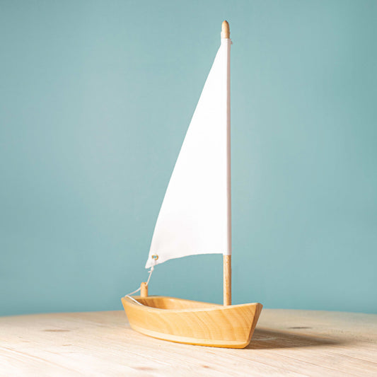 Bumbu Toys Sailing Boat White - Cheeky Junior