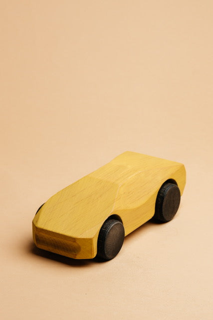 Liswood Cybertrack Toy Car (Yellow and Blue) - Cheeky Junior