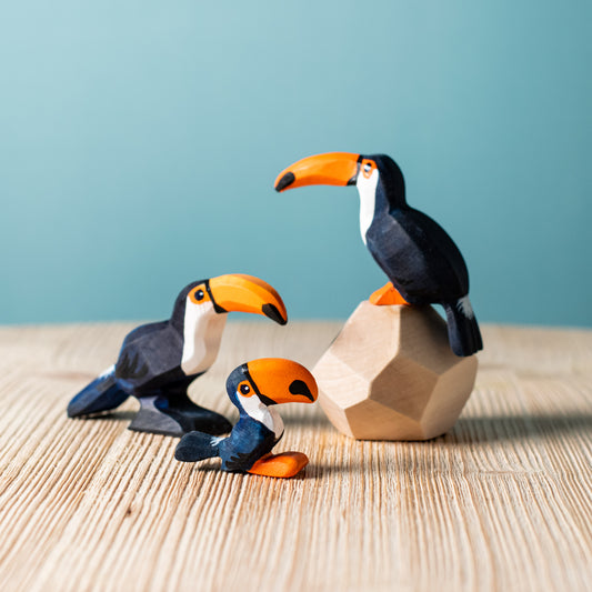 Bumbu Toys Toucan (Standing and Sitting) - Cheeky Junior